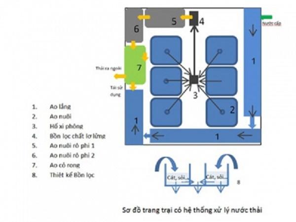 XL-Thiết kế hệ thống xử lý nước thải trong hệ thống trang trại nuôi tôm